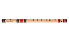 Shiv'z Muzic Flute, G Natural BASE, PREMIUM Bansuri, 25 inches (with Written Manual & Bag)