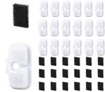 19-PACK Cat Water Filter Replacements, For Many Popular Pet Water Dispensers 13z