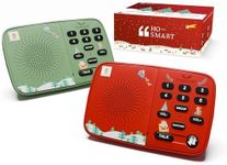 Hosmart UltraSpeak Intercoms Wireless for Home, 2025 Christmas Edition Intercom System for Home Use, Clear Sound Intercom System for Business with 1300 Ft Range, Gift for Family Friends Elderly(2Pack)