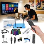 ESPBOP S-5 M-a. x Comes with 4 + 64GB Super Storage, 2 X64GB TF Card, Mini Keyboard, Voice Remote, User Guide