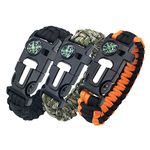 Survival Bracelet With Adjustable