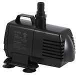 EcoPlus XS10029 Submersible Water Pump with 15' Power Cord, Black, 1083 GPH