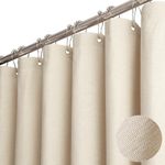 BTTN Fabric Shower Curtain, Linen T