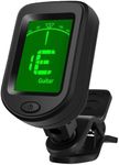 Guitar Tuner Clip-On - 1 Pack Chrom