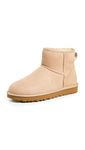UGG Women's Classic Mini II Winter Boot, Sand, 6