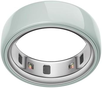 Oura Ring 4 - Ceramic Tide - Size 9 - Smart Ring | Non-Standard Fit – Measure with Oura Ring 4 Size Kit | Sleep, Heart Rate and Fitness Tracking Wearable | 8-Day Battery, iOS/Android Compatible