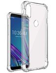 Craftech Back Cover For Asus Zenfone Max Pro M1 ( tpu+plastic|transparent )