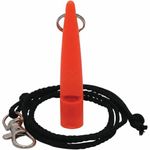 ACME - 211.5 Classic Dog Whistle with Lanyard - Orange - Patented Sound Chambers with Controlled Sound Performance, Comfort Grip Design - Dog Accessories, Training & Behaviour Aids for Dogs