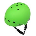 Skateboard Helmet Adult - OnBros Youth Bike Helmet Men or Women, Adjustable Road Bike Helmets for Multi-Sport Bicycle Cycling Skates Scooter Helmet (Green, L(58-61cm/22.83-24.01 inches))