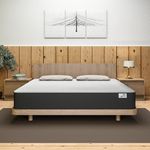 DOLFIT 75x70x5 Inches King Size Mattress | Medium Firm Hybrid Latex Foam Gadda | 3 Layer Orthopedic Flexi Comfort Body Back & Spine Support with Organic Cotton Adaptive Cover | Elara Series