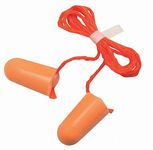 3M Corded Foam Disposable Ear Plugs, Pack of 15