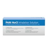 PARI NaCI Inhalation Solution 20 Pack – Soothing Isotonic Saline Solution for Nebulisers – Cold Prevention and Mucus Clearance – Sea Essence Airway Moisturisation – Suitable for All Ages