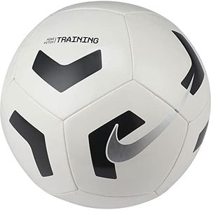 NIKE CU8034-100 NK PTCH Train - SP21 Recreational Soccer Ball Unisex-Adult White/Black/(Silver) 4