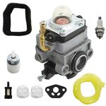 ALL-CARB Carburetor Replacement for Troy-Bilt TB465SS TB490SS Carburetor Replacement for Robin Subaru EH025 EH035 592 60090 00 2, 593 60140 00 Engine Carb