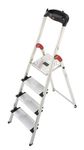 Hailo 8040-401 XXL Step Ladder 4 Deep Safety steps, 150 KG