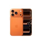 iPhone 17 Pro 1 TB: 15.93 cm (6.3″) Display with Promotion up to 120Hz, A19 Pro Chip, Breakthrough Battery Life, Pro Fusion Camera System with Center Stage Front Camera; Cosmic Orange