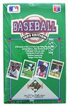 1990 Upper Deck Baseball Cards Box of 36 Foil Packs