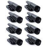 CITKOU Deer Whistles for Car, Deer Warning Whistles for Vehicles (8 Pack, Black)