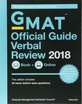 GMAT Official Guide 2018 Verbal Review: Book + Online