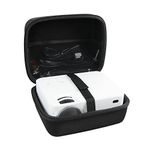 Hard EVA Travel Case for DBPOWER T20 1500 Lumens LCD Mini Projector Multimedia Home Theater Video Projector by Hermitshell