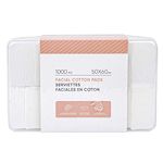 MINISO Cotton Pads for Face 1000 Sheets Soft for Cleaning Wiping Makeup Remover Wipes