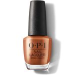 OPI Nail Lacquer, My Italian is a Little Rusty, Orange Nail Polish, Milan Collection, 0.5 fl oz