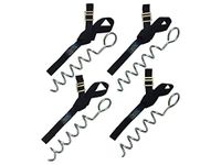 Zero Gravity Trampoline Tie Down Ground Anchor Fixing Kit, Heavy Duty, Strong and Galvanised (Corkscrew)