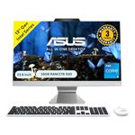 ASUS A3402, 23.8" FHD, 13th Gen, Intel Core i5-1335U, All-in-One PC (16GB RAM/1TB SSD/Windows 11/Office 2021/White/5.4 Kg),with Wireless White Keyboard & Mouse, 3 Years Warranty, A3402WVA-WPC005WS
