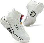 Fushiton Mens High Top Trainers Fas