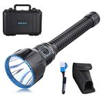 OLIGHT Javelot Turbo Tactical Torch 1300 Lumens Led Rechargeable Torch 1300 Meters Throw Led Powerful Flashlight Rechargeable Super Bright Torch with MCC3 Charging Cable