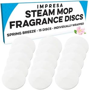 IMPRESA 15 Pack Replacement Steam Mop Scent Discs For Bissell ® Powerfresh ® And Symphony „¢ Series, Including 1940, 1806 And 1132 Models - Spring Breeze Fresh Fragrance Scented Pads