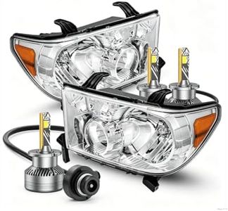 Termitor D2S Bulbs, 40,000LM 900% Brighter 6500K Cool White, 1:1 Mini Size HID Replacement, Plug and Play, CAN-Bus Ready, IP68 Waterproof, Pack of 2