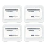 4Pcs Memory Card Adapter, PSV Memory Card Adapter Micro Storage Card for PS Vita 1000 2000 & PS TV