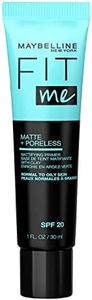 Maybelline New York Primer Fit me Matte&Poreless, Per Trucco a Lunga Tenuta, Finish Opacizzante e Matte, SPF 20, 30 ml