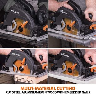 Evolution 185mm Circular Saw – R185CCSX Power Tool