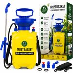 TrustBasket Premium Pressure Sprayer 5 Litre | Pressure Spray Bottle for Plants | Gardening Water Pump Sprayer | Plant Spray Bottle for Garden | Spray Bottles for Gardening