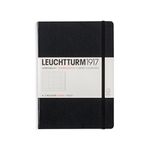 LEUCHTTURM1917 (330862) Address Book Medium (A5), Hardcover, Black