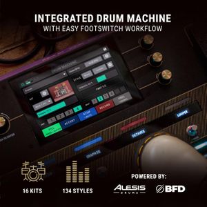 HeadRush Prime Multi-Effects Guitar Pedal – Amp Modeling & FX