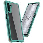 Ghostek COVERT Teal Clear Galaxy A13 5G Phone Case Shockproof Grip Bumper Protective Cover Slim Fit Thin Lightweight Design Cases Designed for 2021 Samsung Galaxy A13 5G (6.5in) (Teal-Limited Edition)