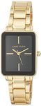 Anne Klein Women's Bracelet Watch, Gold/Black, Quartz Movement