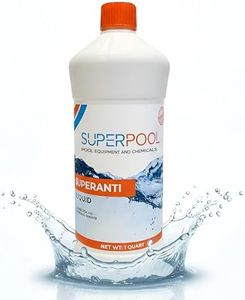Superpool Pool & Spa Stain and Scale Control – Hard Water Metal Stain Treatment for Pools & Hot Tubs, Calcium -Copper & Iron Out Rust Stain Remover - Liquid Hard Water Stain Remover
