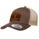 Yellowstone Officially Licensed Premium Trucker Cap (Brown-Beige)