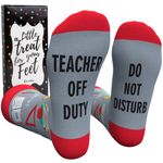 Cavertin Women's and Men's Occupational Socks with Gift Box (Teacher)