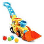 VTech Pop-a-Balls Push & Pop Bulldozer - English Version Yellow