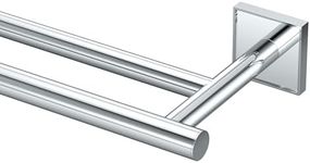 Gatco 5614 Mode Double Towel Bar, 24 Inch, Chrome