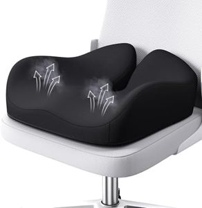 Benazcap Seat Cushion, Memory Foam Cushion for Office Chair - Ergonomic Chair Cushions for Tailbone Pain Relief, Sciatica & Back Support, Office Chair Cushion & Car Seat Cushion
