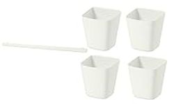 SUNNERSTA Container, white, Set of 