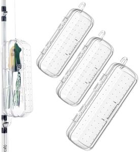 KastKing Bait Kapsule – Lure Cover with Vent Holes, Protects Hooks, Multiple Sizes (S, M, L, Jumbo,Drop Shot) - Multiple Attachments for Freshwater & Saltwater Fishing Gear. Patent Pending.