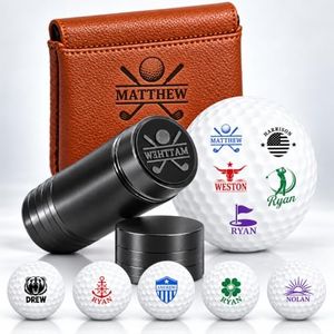 Personalized Golf Ball Stamp, Custom Name Logo Golf Marker, Gifts for Men