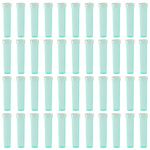 100PCS Rose Flower Water Tubes Floral Water Tubes Clear Green Plastic Tubes Flower Fater Tubes Milkweed Stem Cuttings Vials with Caps for Flower Arrangements Plants Flower